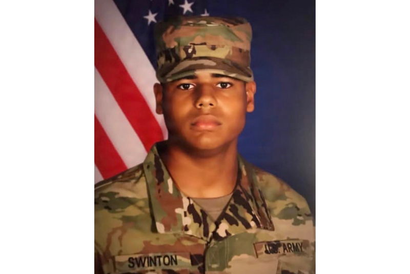 Sgt. Michael Swinton's remains brought back to North Carolina after his death in Iraq