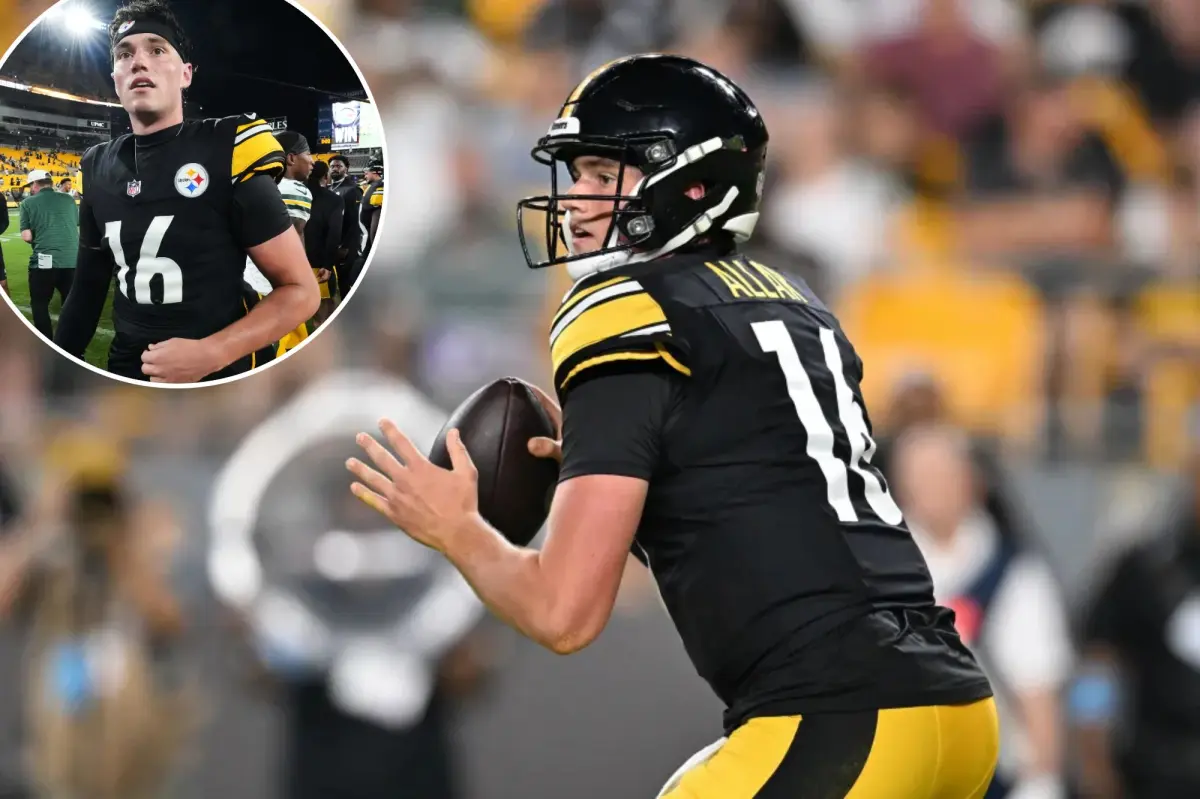 Steelers rookie QB Drew Allar shines in his preseason debut following an underwhelming college career