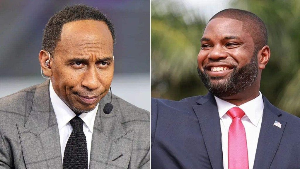 Stephen A Smith believes Rep Byron Donalds could convince him to become a Republican