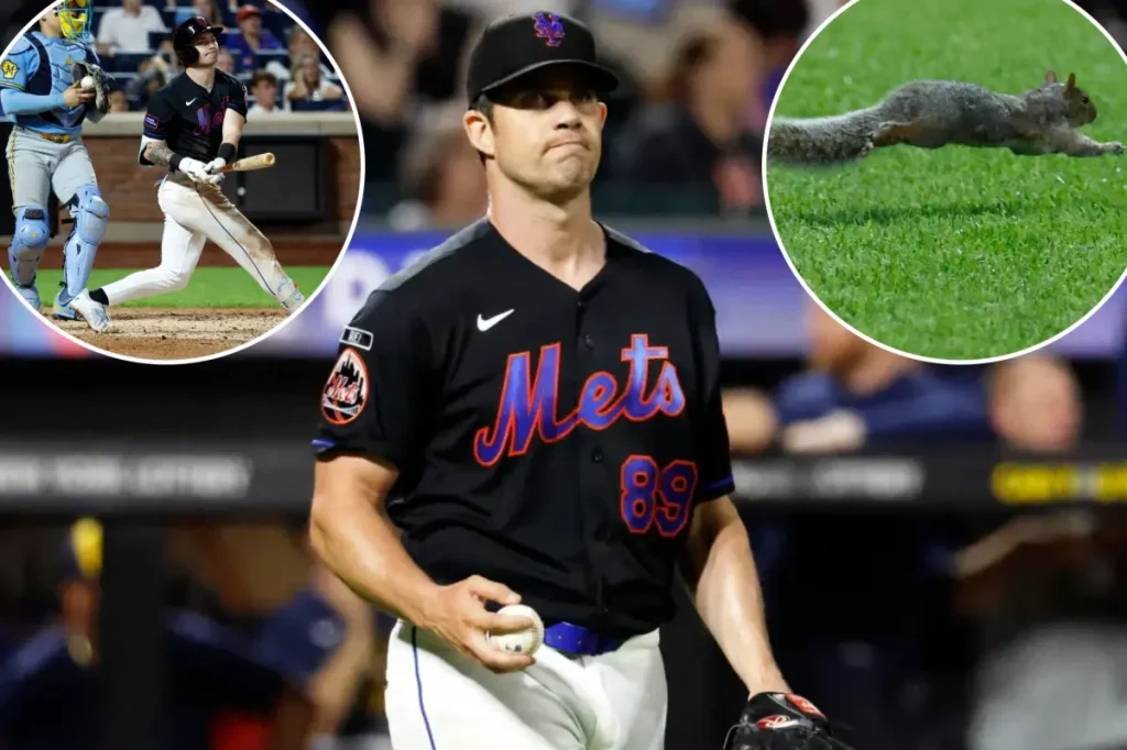 Stock and subdued bats let down Mets as playful squirrels take center stage in defeat to Brewers