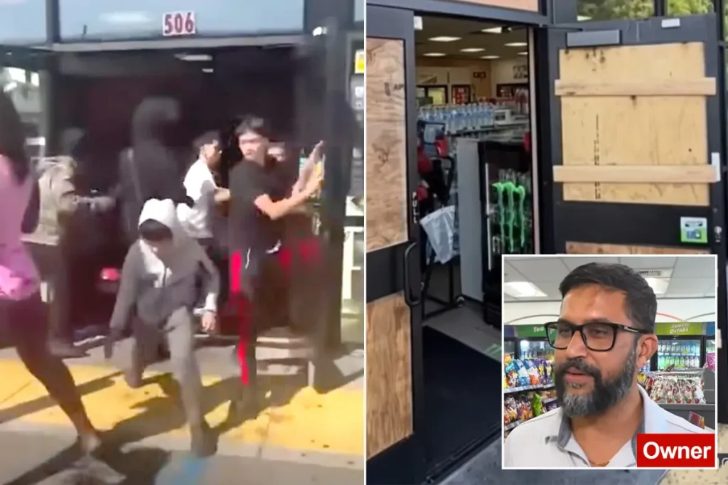 Teen mob reportedly targets 7-Eleven in Oakland in recent crime event