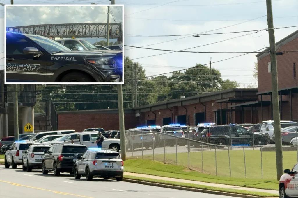Teenager arrested after wounding student in shooting at Georgia high school