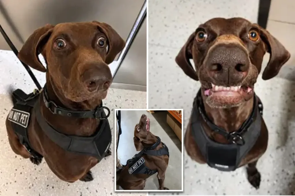 Texas airport dog ‘Bolt’ named TSA’s ‘adorable pup’