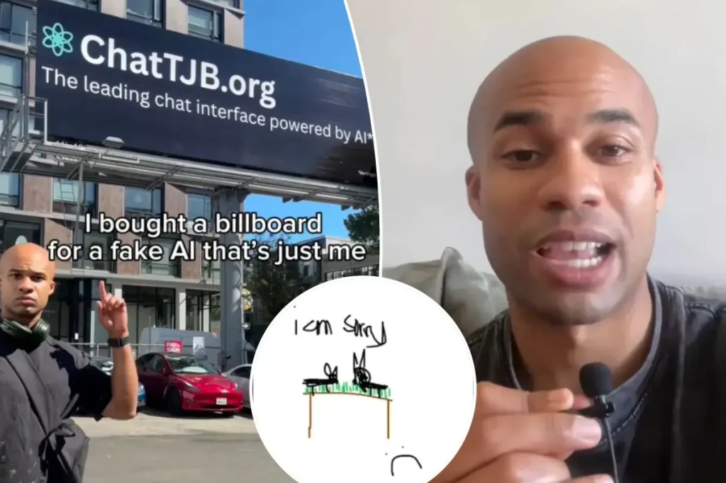 The new AI chatbot ChatTJB is really just one exhausted person.