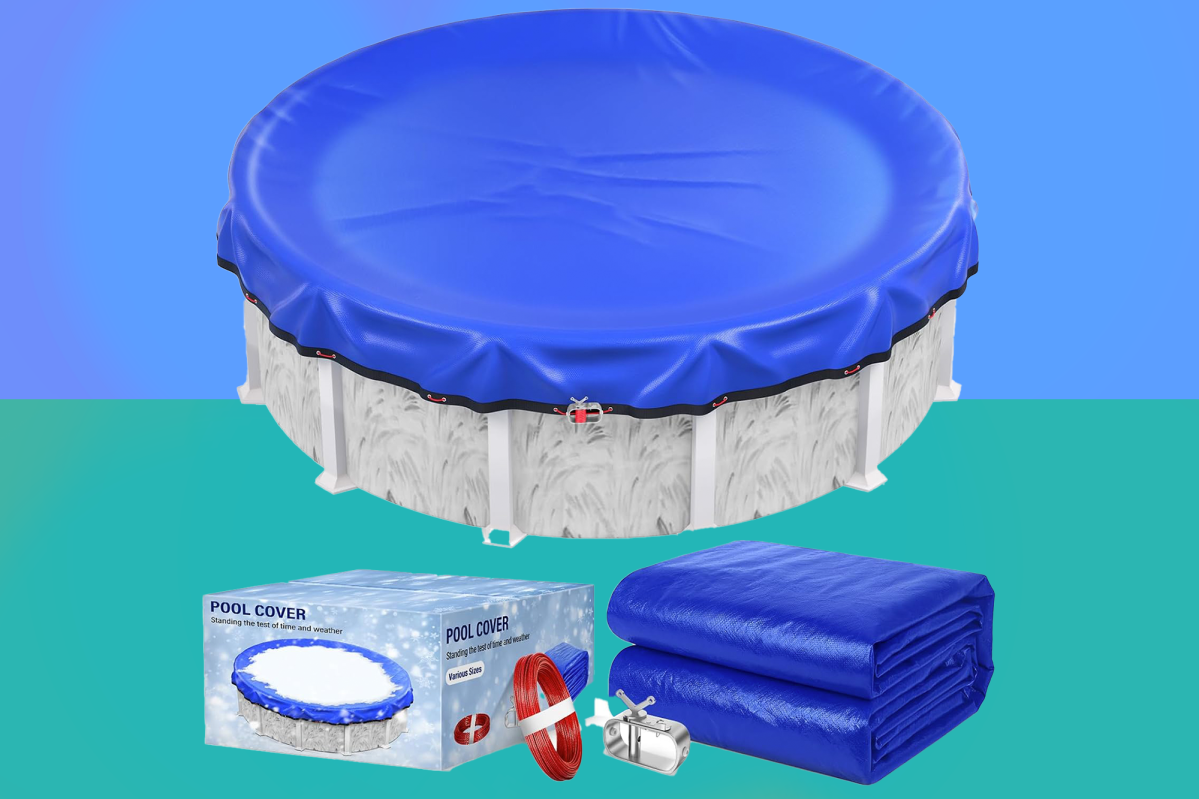 This discounted pool cover is a great deal on Amazon.