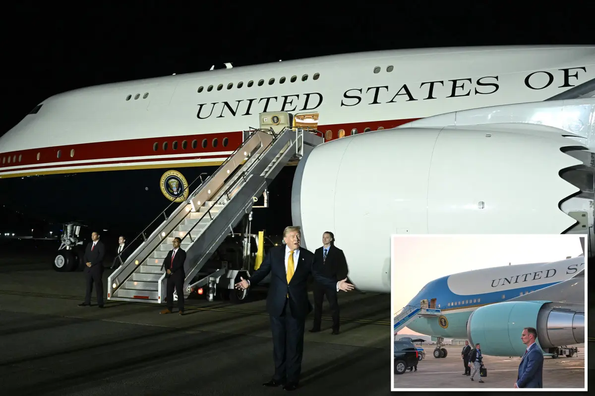 Threat of shoulder-fired missiles led to Trump's change of plane in Turkey, according to a report