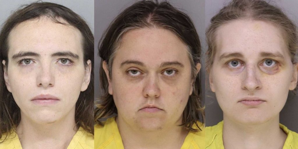 Three women charged in the torture death of a 7-year-old boy, but police report that two of the suspects are men who shared parenting responsibilities with the mother