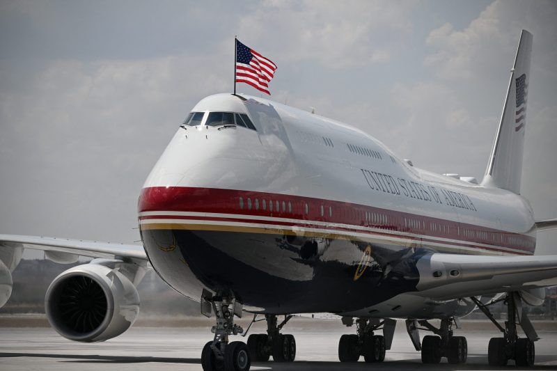 Trump acknowledges earlier change of Air Force One aircraft, mentioning supposed Iranian threat: &lsquo;I didn&rsquo;t really inquire much about it. I receive many threats&rsquo;