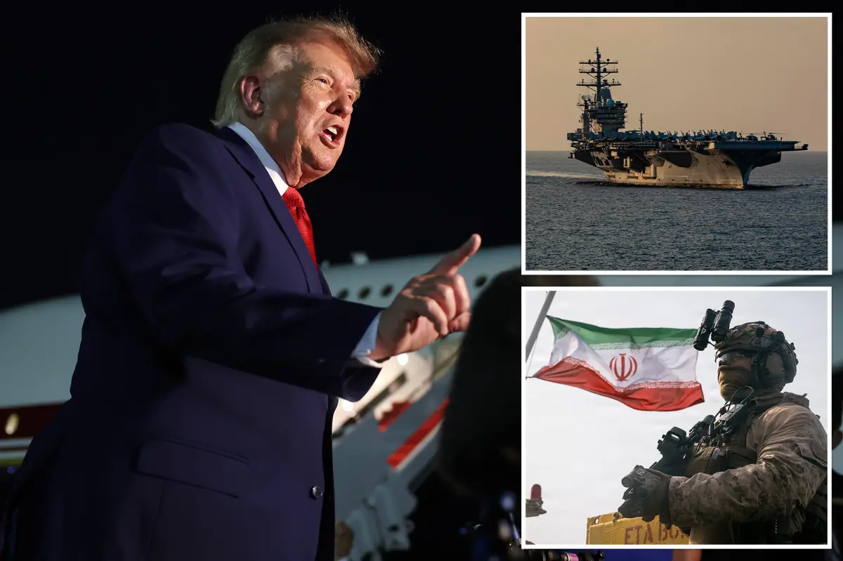 Trump describes Iran as 'full of promises but no action,' promotes 'Wall of Steel' US Navy blockade