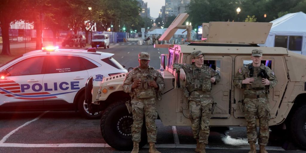 Trump responds to progressive report alleging failure of DC National Guard deployment.