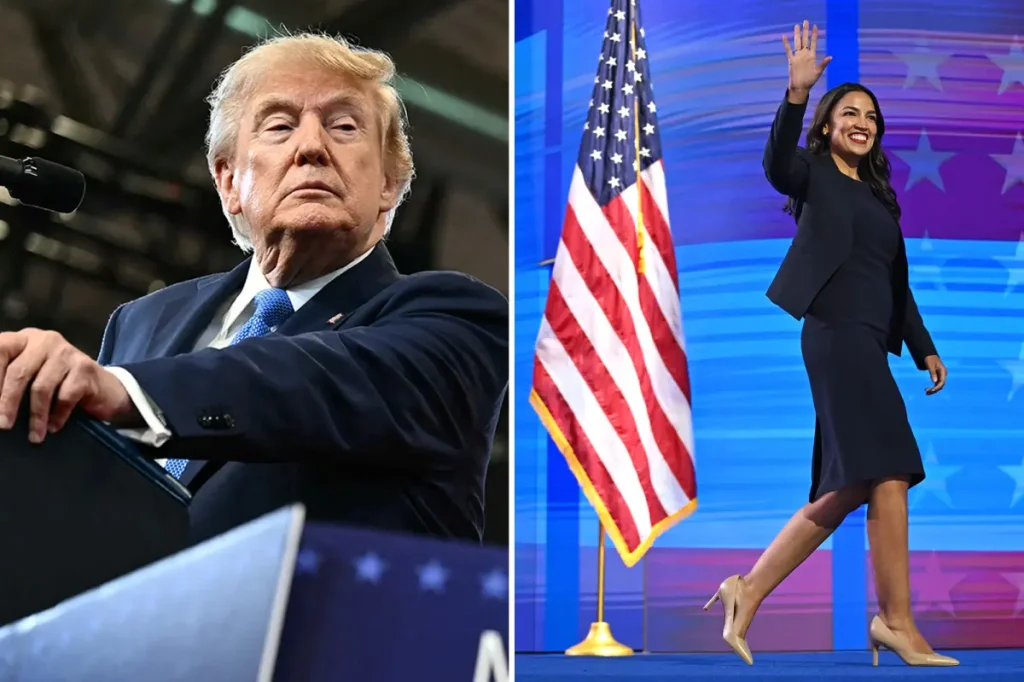 Trump suggests AOC might run for president