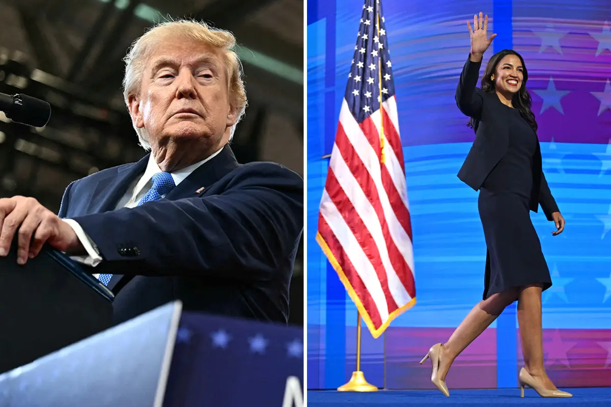 Trump suggests AOC might run for president