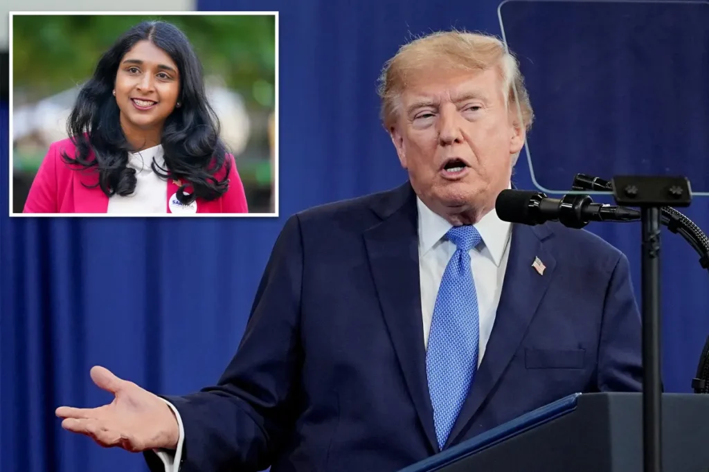 Trump supports Letitia James' opponent for New York Attorney General.