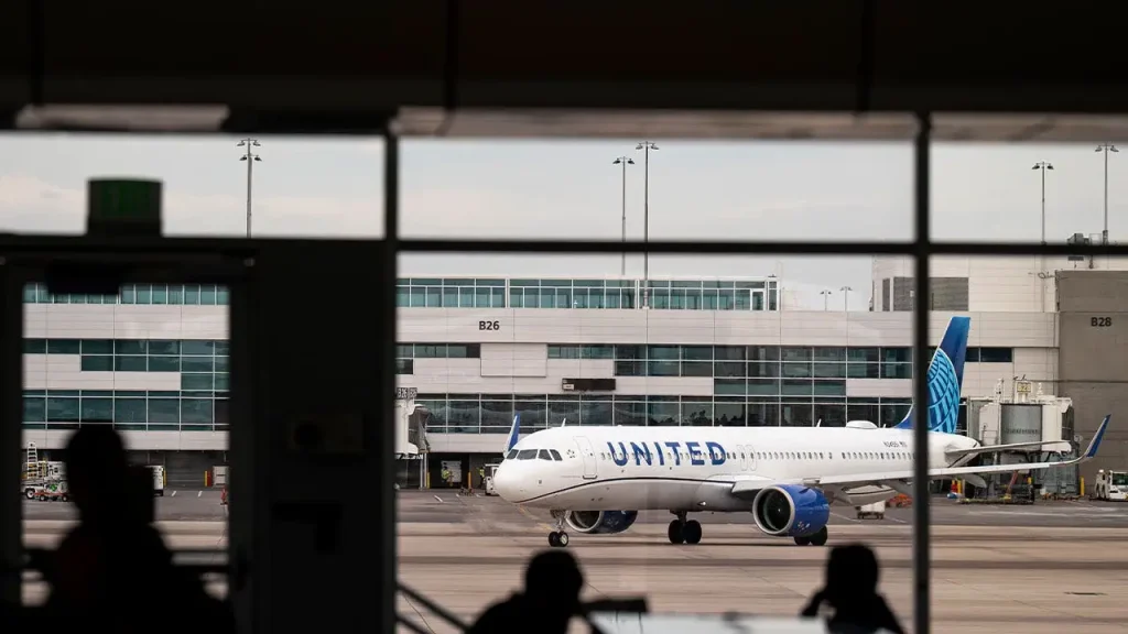 United Airlines flight from Denver delayed due to bullet discovered on the plane
