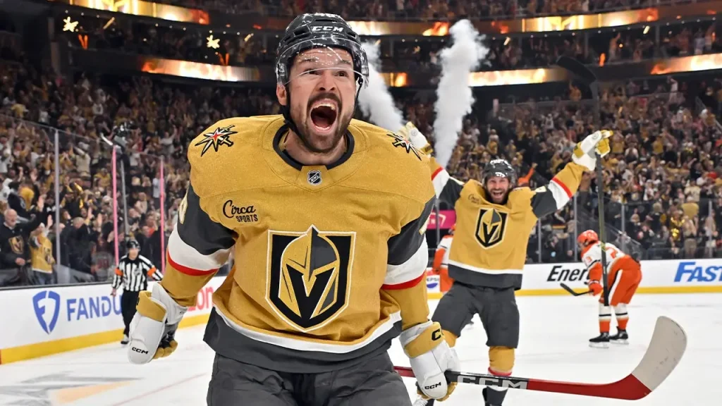 Vegas Golden Knights reveal iconic center ice design for their 10th season