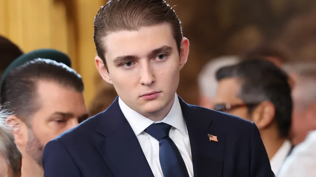 Video from Iranian state media threatens Barron Trump with a $10M bounty