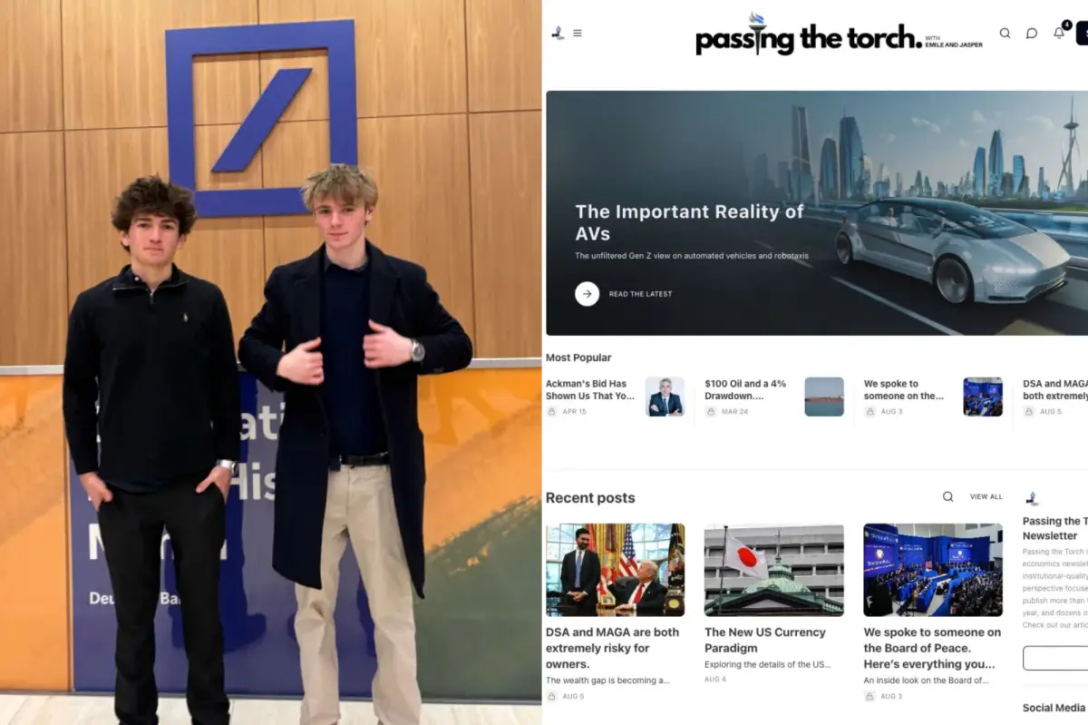 Wall Street's latest interest? A high school newsletter