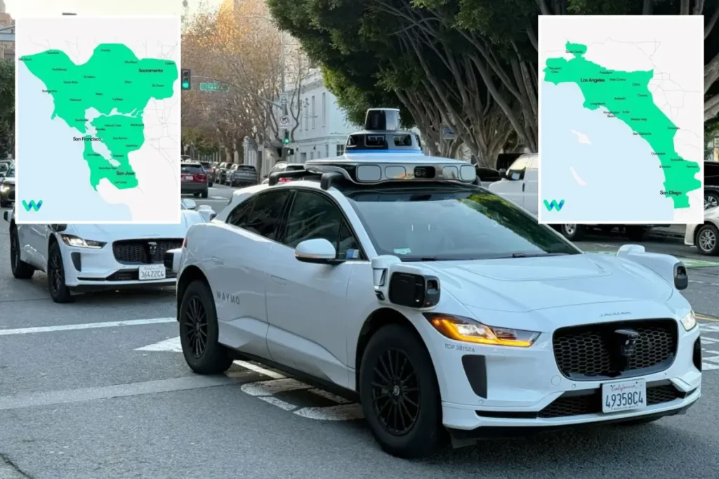 Waymo receives approval for significant growth of its robotaxi services in California.