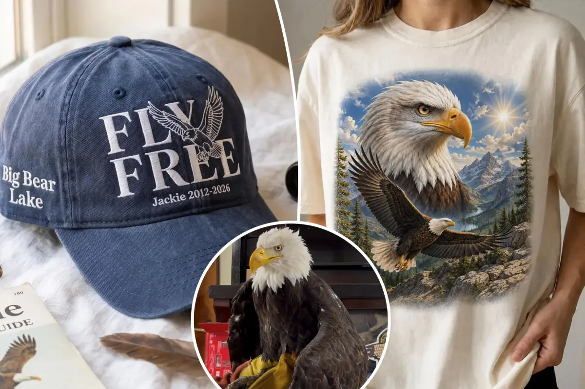 Wildlife center cautions against unapproved 'Jackie the eagle' merchandise