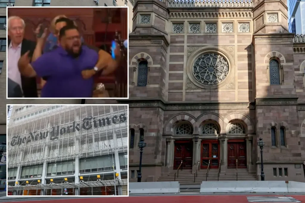 Witness of NYC synagogue attack criticizes New York Times for minimizing the violence