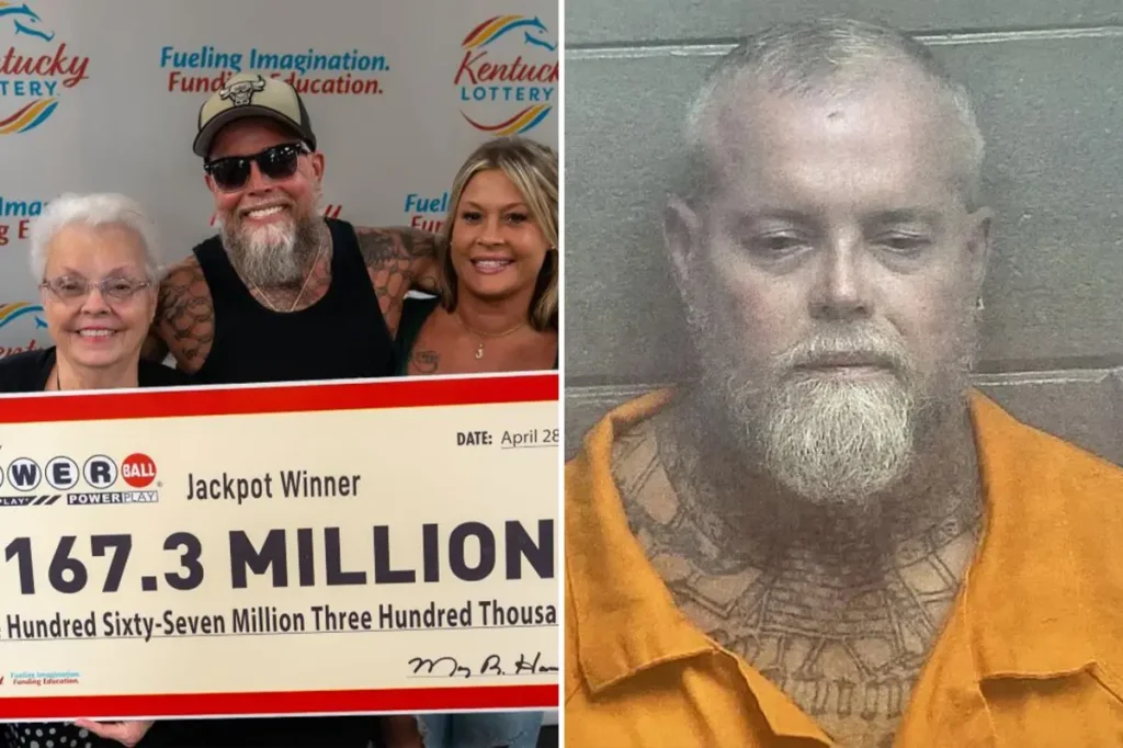$167M Powerball winner taken into custody for the fifth time after celebrating winnings while intoxicated in a Walmart parking lot