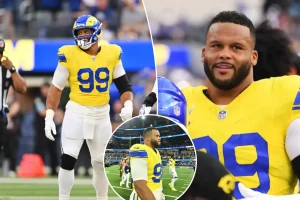 Aaron Donald's quick response to the Rams' thrashing of the Giants