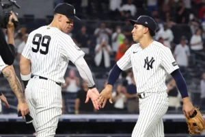 Aaron Judge takes a day to recover ahead of Subway Series against the Mets