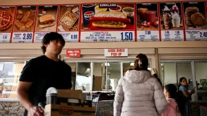 Americans are discovering romance in surprising locations as Costco turns into a new social gathering place.