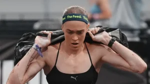 An athlete who overcame diarrhea to secure first place believes that a win is still a win.