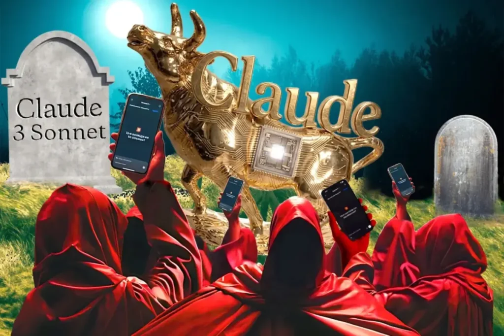 Anthropic is a cult, and Claude is quickly turning into its deity &mdash; they regard AI as if it were human.