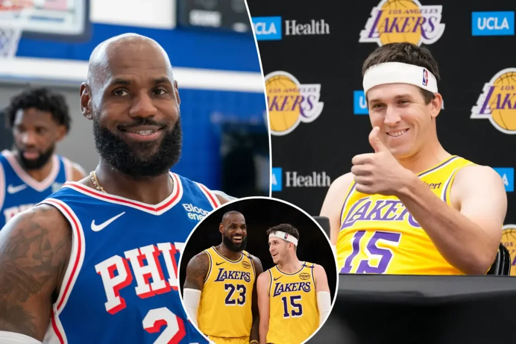 Austin Reaves talks about the lesson he gained from LeBron James.