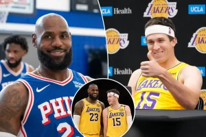 Austin Reaves talks about the lesson he gained from LeBron James.