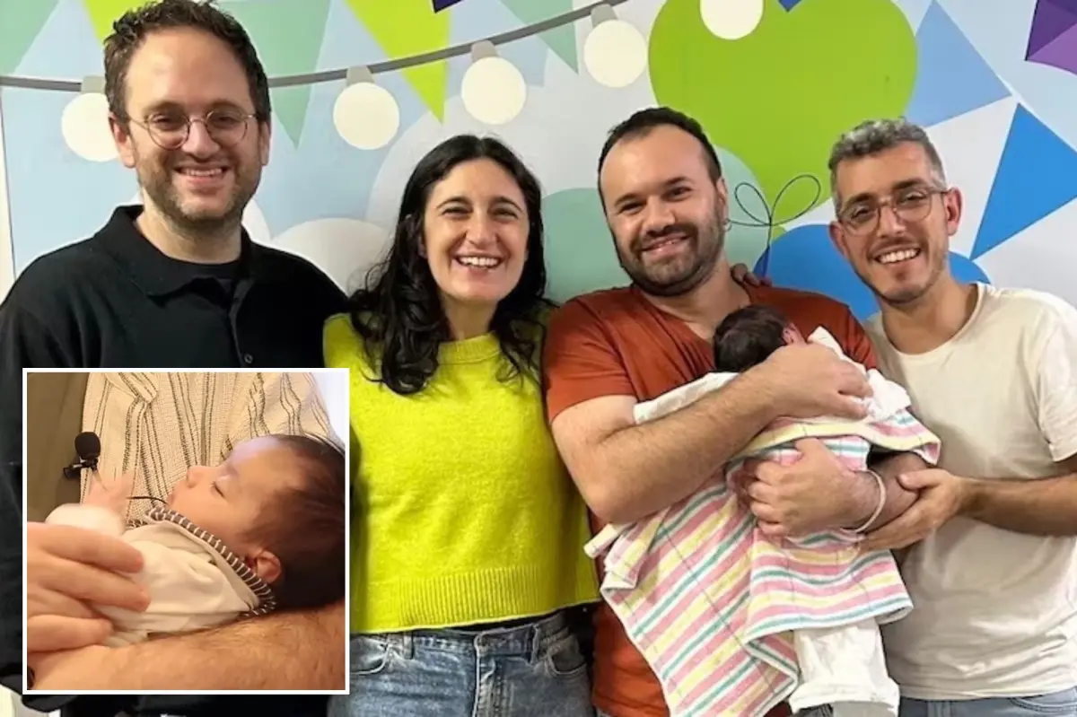 Australian woman gives birth to her gay twin's baby and unintentionally saves the child's life
