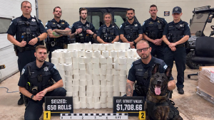 Authorities uncover strange homecoming prank after discovering large hidden supply