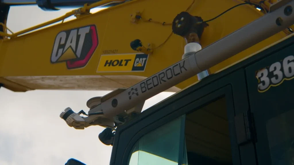 Bedrock Robotics launches self-operating excavators without an operator present.