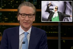 Bill Maher criticizes Macklemore's view on Gaza, stating that celebrity 'moral confusion' is contributing to antisemitism.