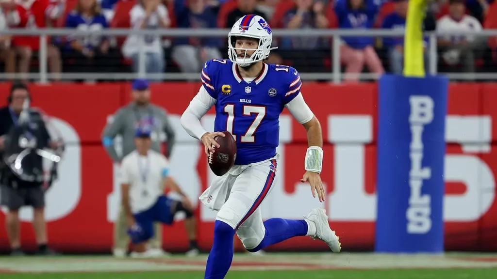 Bills defeat Lions in new stadium with five-touchdown display from Josh Allen