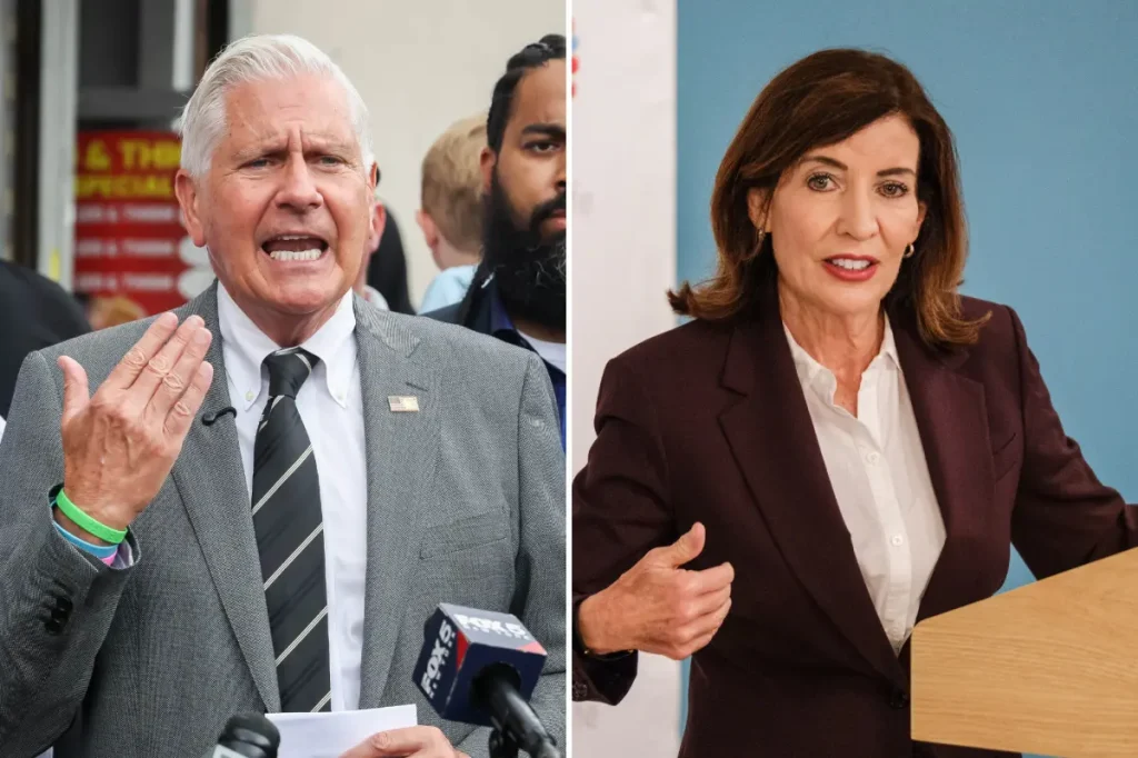 Blakeman survey suggests he's just 4 points away from defeating Hochul.