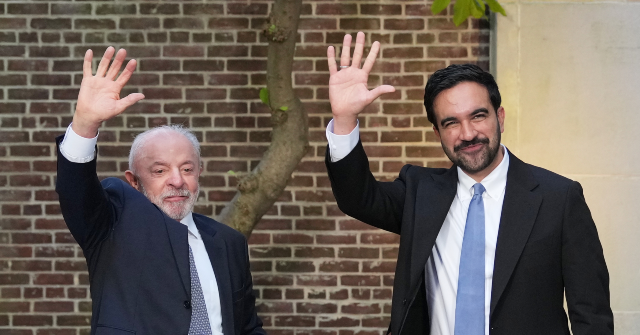 Brazil's Lula da Silva to Meet with Zohran Mamdani and Bernie Sanders in New York