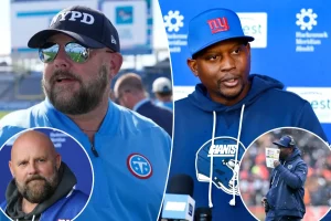 Brian Daboll and Dennard Wilson have a chance for revenge as the Giants face the Titans.