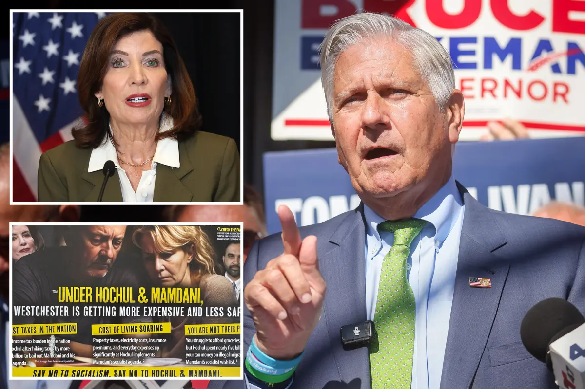 Bruce Blakeman connects Hochul to Mamdani in mail campaigns aimed at voters beyond NYC