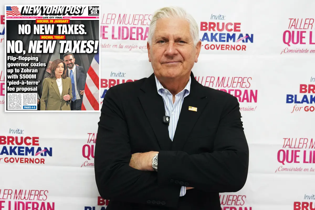 Bruce Blakeman reveals a strategy to significantly eliminate income taxes for numerous households in New York.