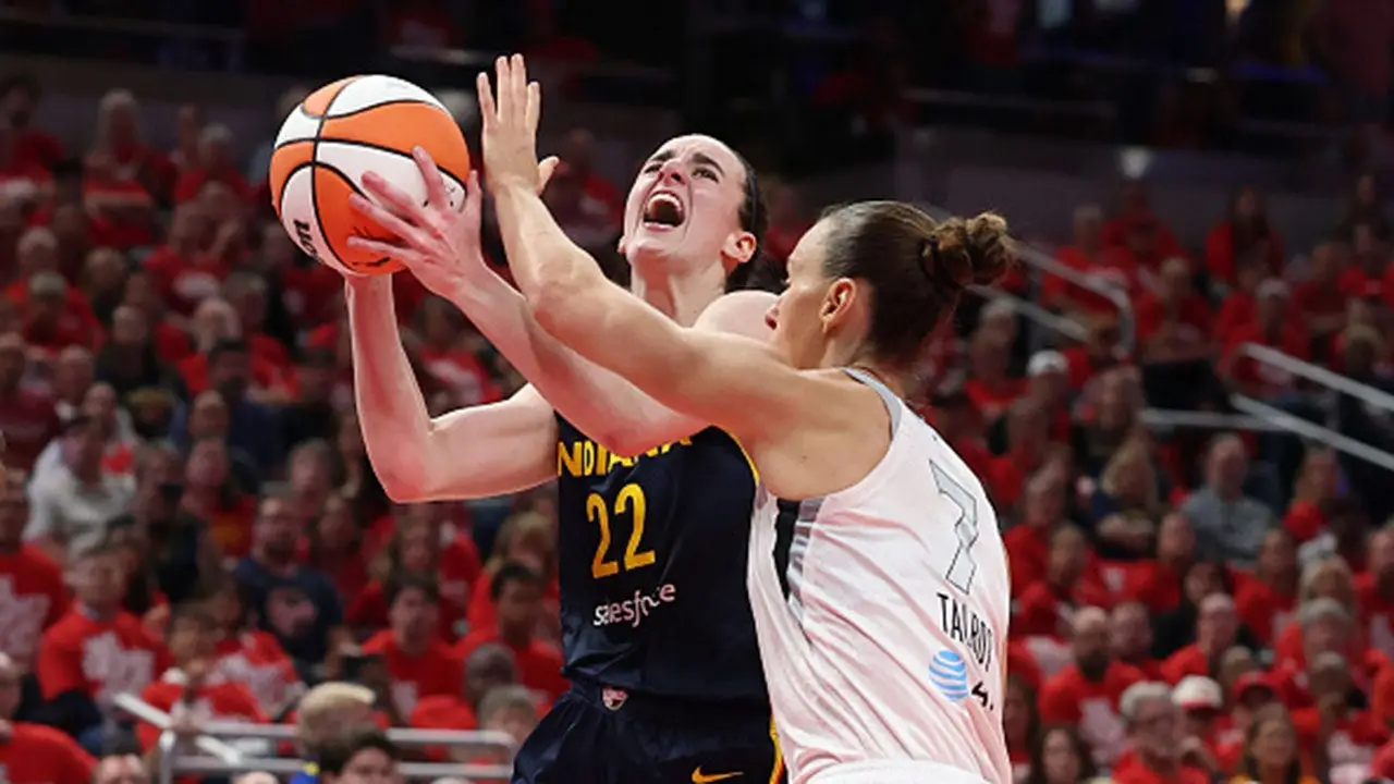 Caitlin Clark's technical foul triggers intense comeback as Fever escape elimination against Aces