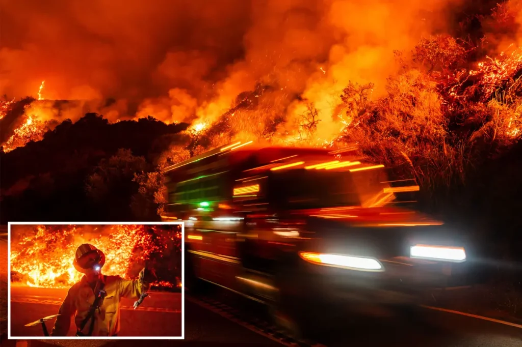California's largest ongoing wildfire, the Plaskett Fire, expands to 26,000 acres in Big Sur.