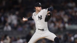 Cam Schlittler and Ben Rice, Massachusetts natives from the Yankees, dominate the Red Sox in a decisive Game 1 win.