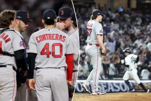 Chad Tracy's disputed decision to reinsert Payton Tolle backfired on the Red Sox in a devastating Game 1 loss.