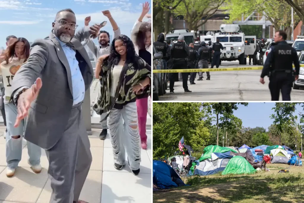 Chicago Mayor Brandon Johnson harshly criticized for awkward dance video revealing reelection campaign: 'Is this for real?'