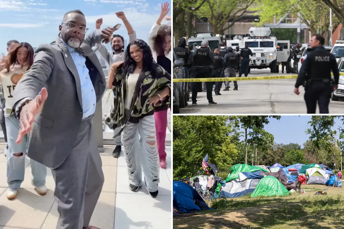 Chicago Mayor Brandon Johnson harshly criticized for awkward dance video revealing reelection campaign: 'Is this for real?'