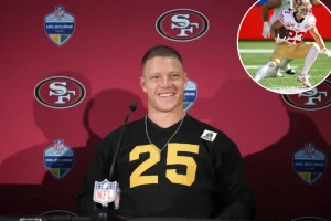 Christian McCaffrey shares strange 'cracker' praise he received in Australia