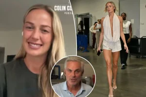 Colin Cowherd calls Sophie Cuningham the 'sex symbol' of the WNBA during surprising interview exchange